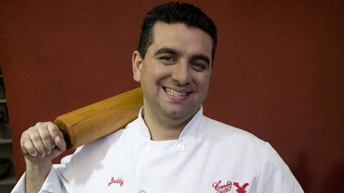 'Cake Boss' star Buddy Valastro's hand was impaled after getting it stuck in the bowling pinsetter. (AP, File.)