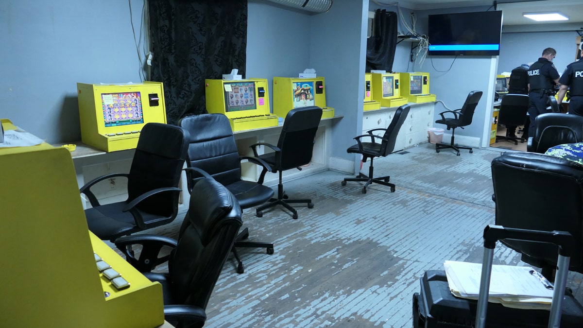 A 20,000 sq.-ft. estate in Markham, Ont. was the site of a large underground gambling operation, according to police.