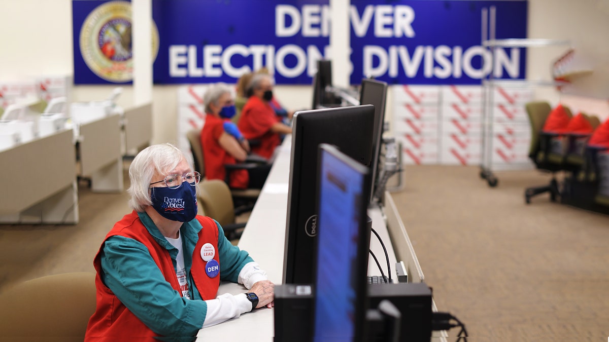 Denver elections division sign