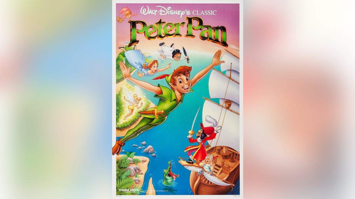 "Peter Pan" has a content warning for the depictions of pirates in the classic film.