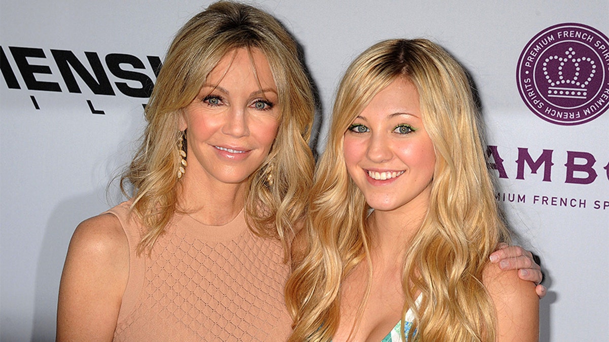 Heather Locklear celebrated one year of sobriety this March.