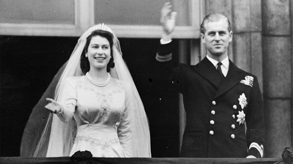 The couple tied the knot in 1947 when Elizabeth was 21 and Philip was 26.