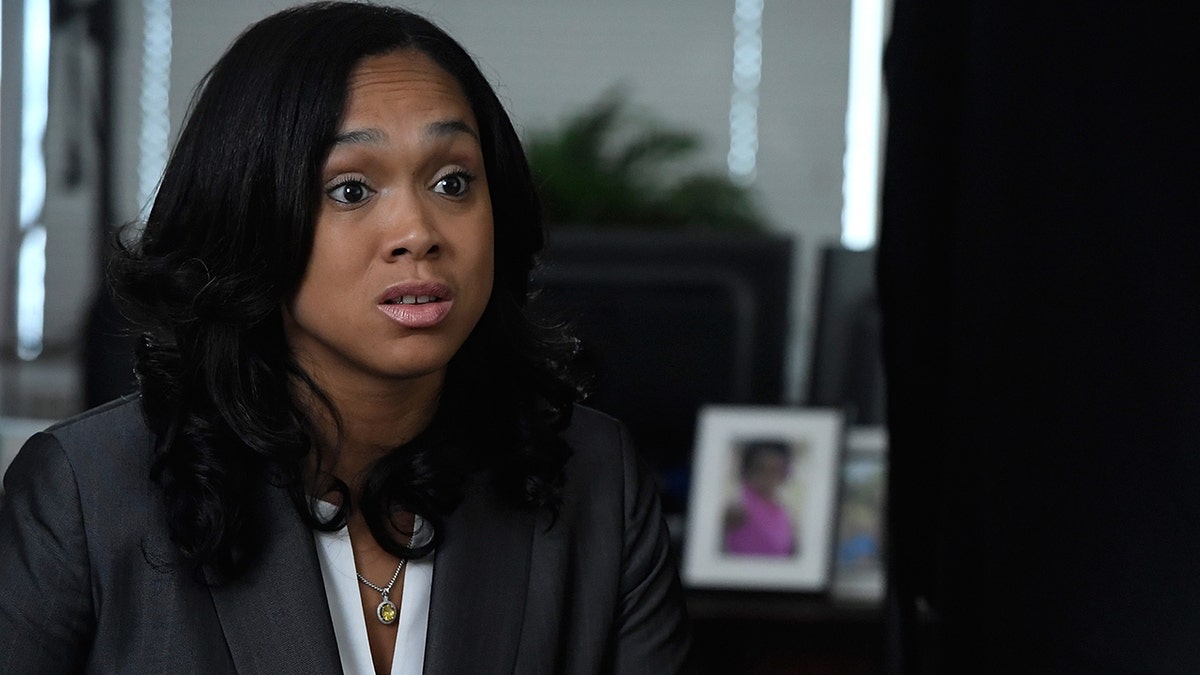 Baltimore State's Attorney Marilyn Mosby during NBC News interview