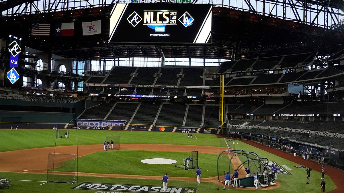 Globe Life Field will be the host for the World Series. (AP Photo/Sue Ogrocki)