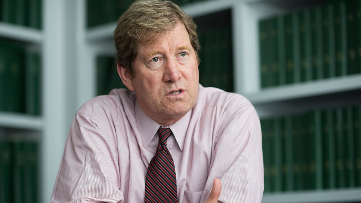 Jason Lewis, Republican candidate for Minnesota's 2nd Congressional District, is interviewed in CQ Roll Call offices, June 17, 2016. (Tom Williams/CQ Roll Call)