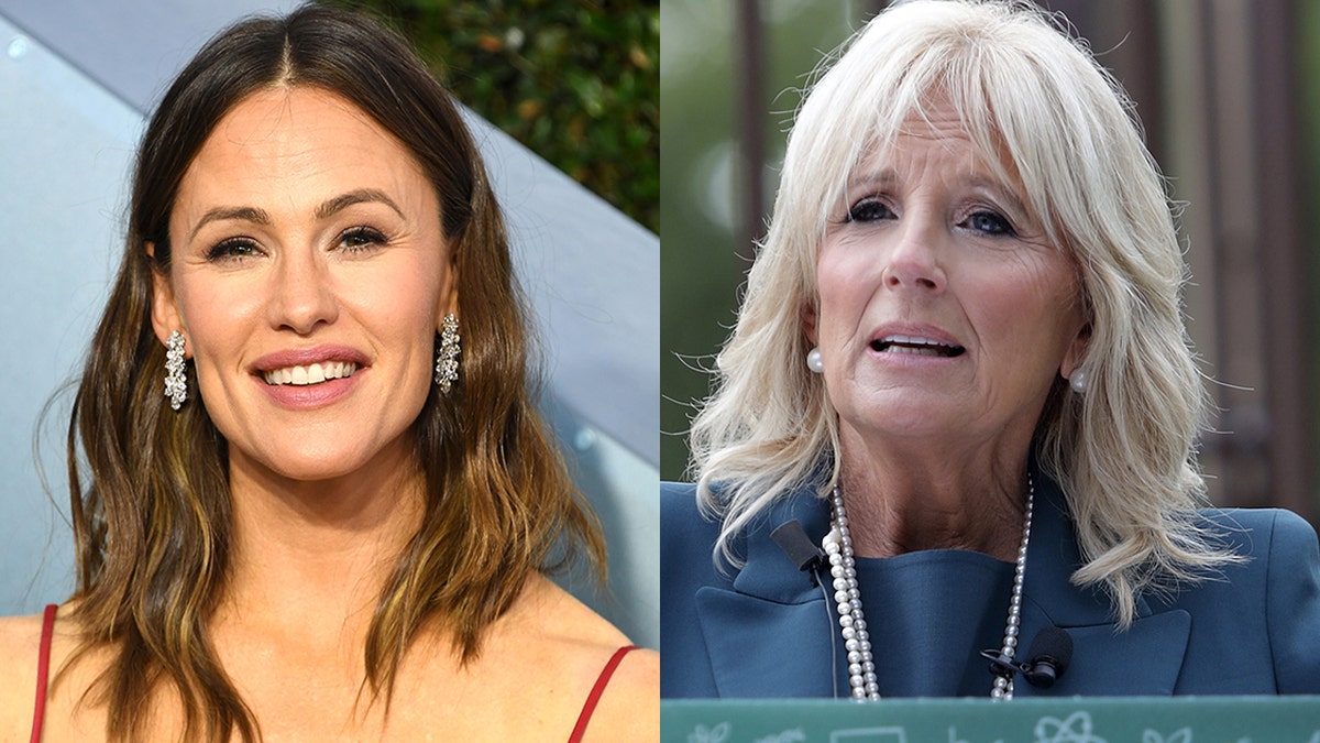 Jennifer Garner and Jill Biden