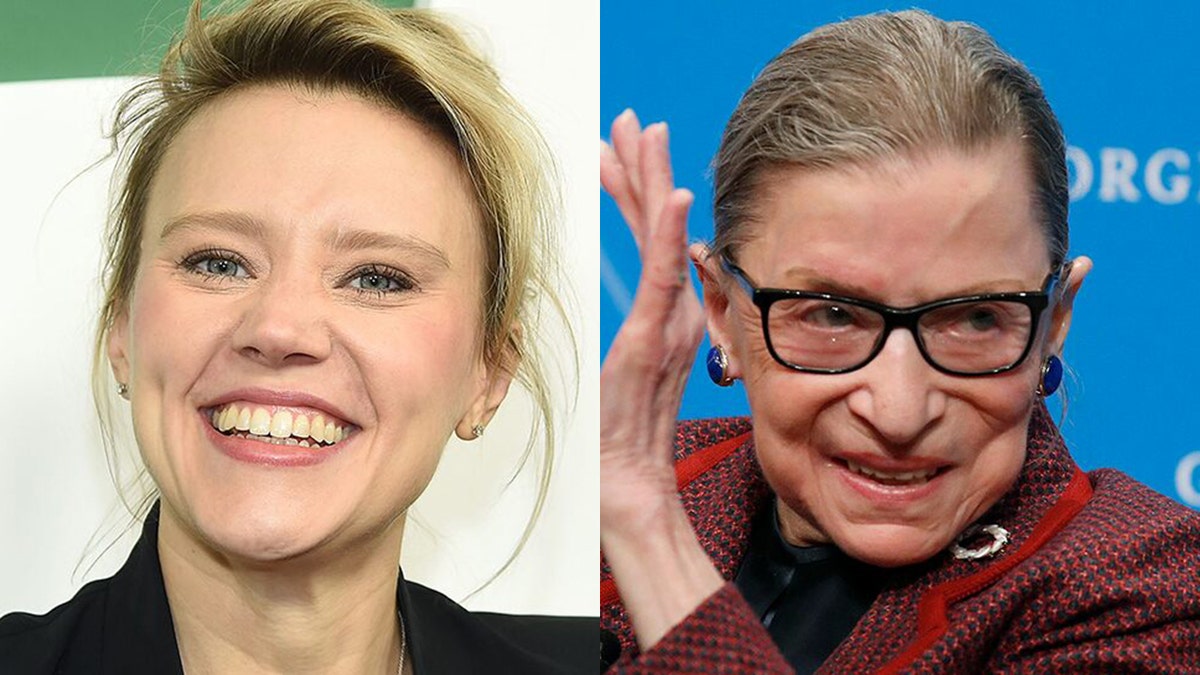 Kate McKinnon paid tribute to Ruth Bader Ginsburg during the 'Saturday Night Live' Season 46 premiere.