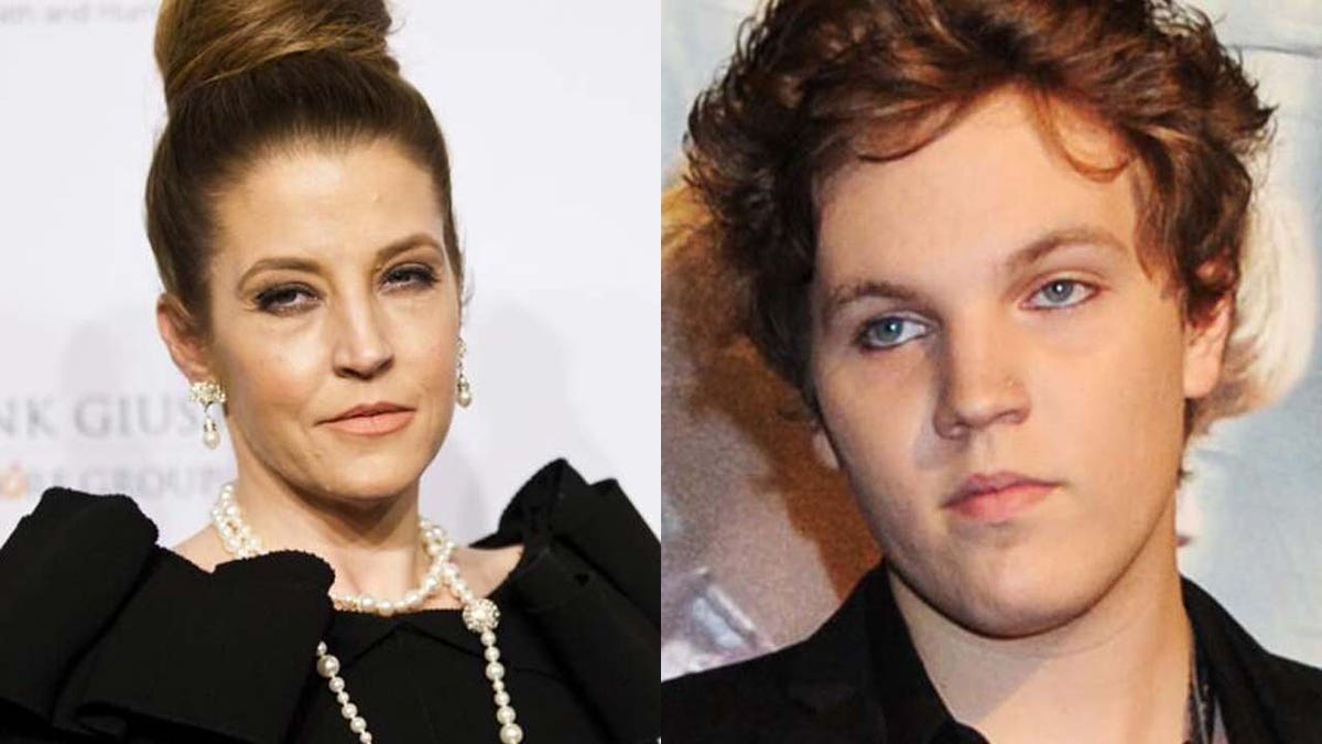 Lisa Marie Presley and Benjamin Keough