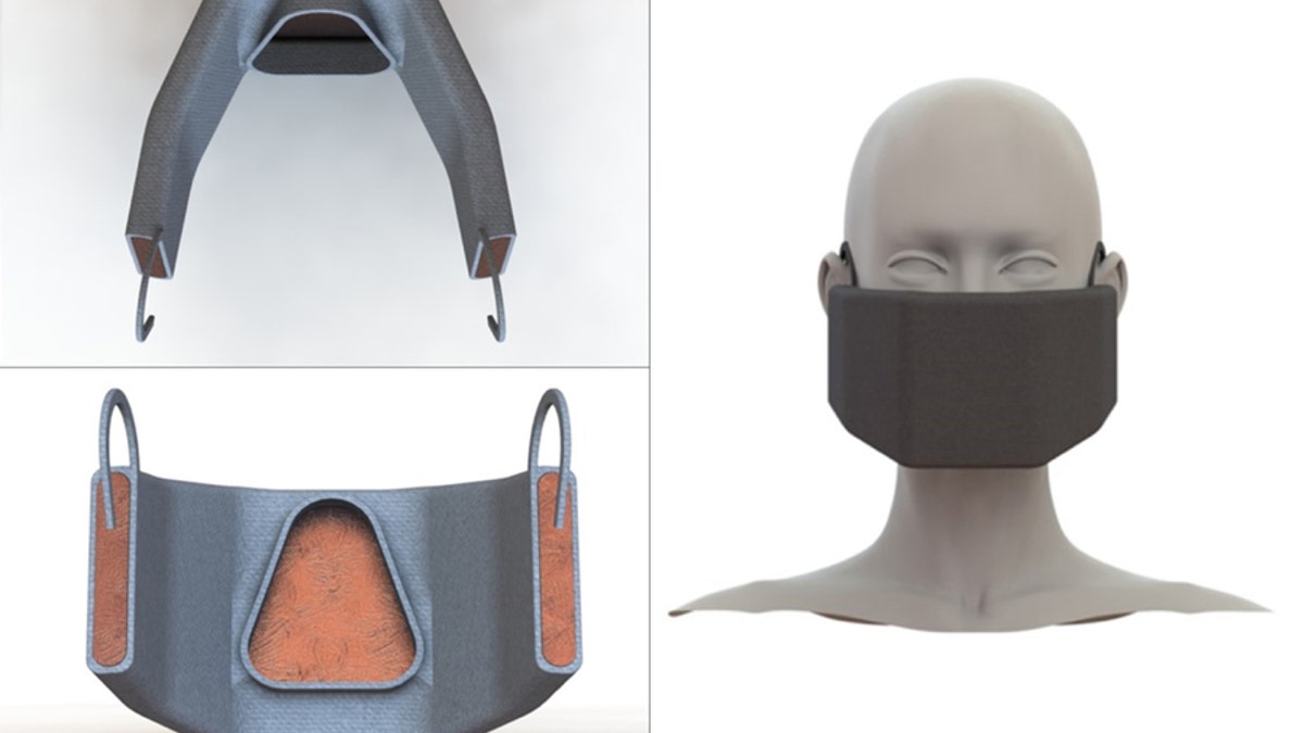 Prototype testing is underway for a reusable face mask that would blast virus particles with heat.
