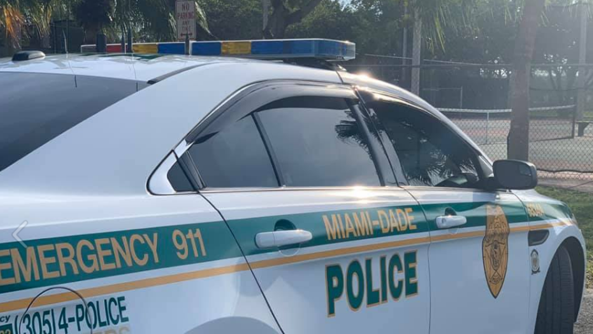 Miami Dade Police car