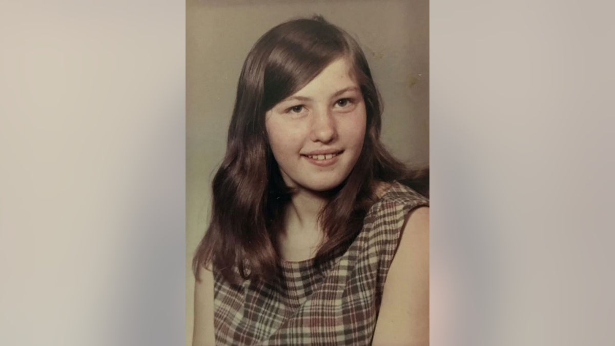 Wanda Ann Her at age 12. She disappeared at 19 and her skull was discovered 10 years later.