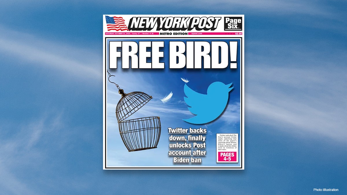 Twitter unlocks the New York Post Twitter account.