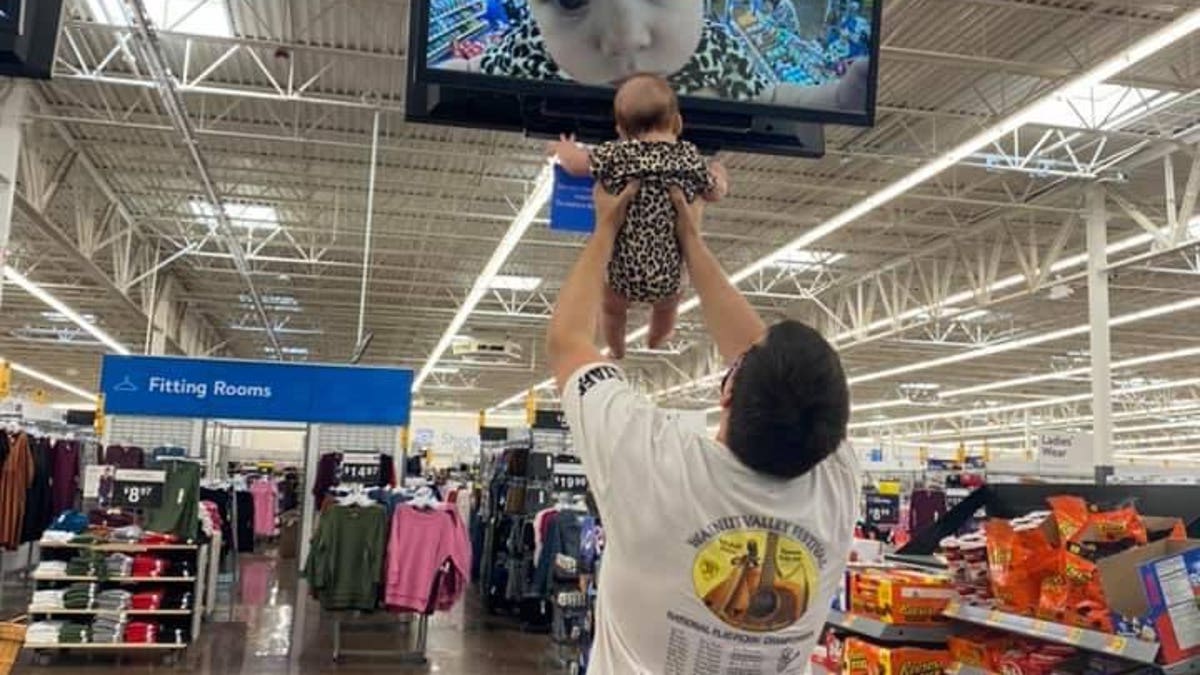 Walmart security store cameras in store