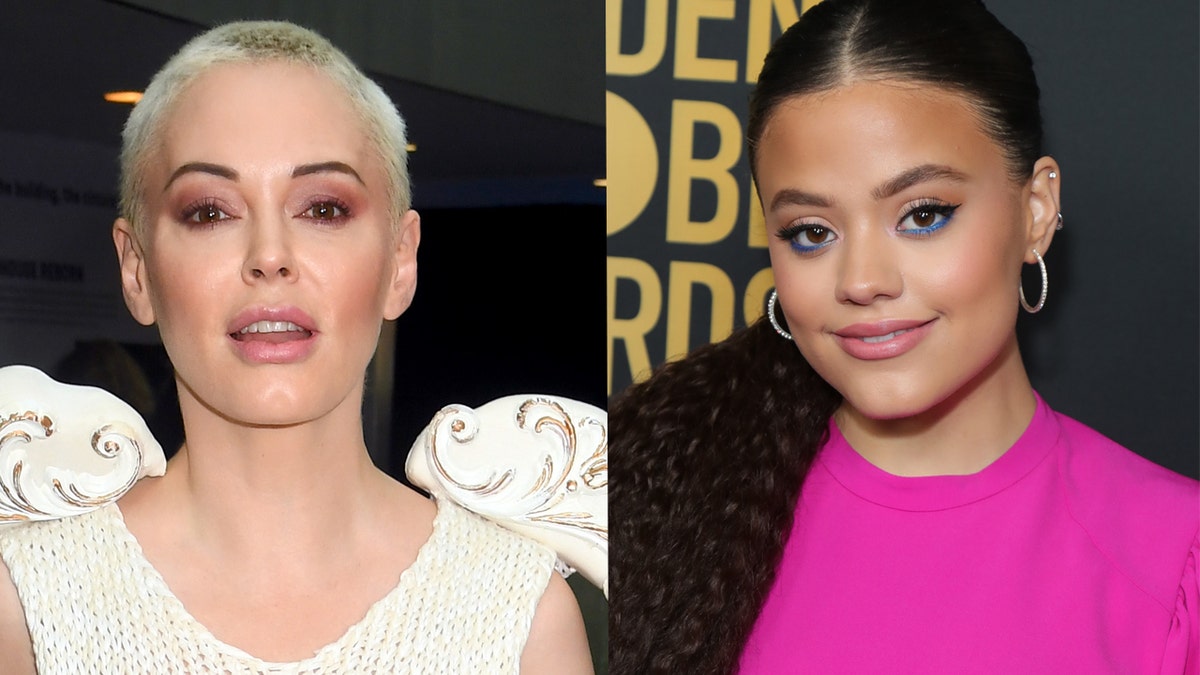 Rose McGowan clapped back at "Charmed" reboot star Sarah Jeffery.