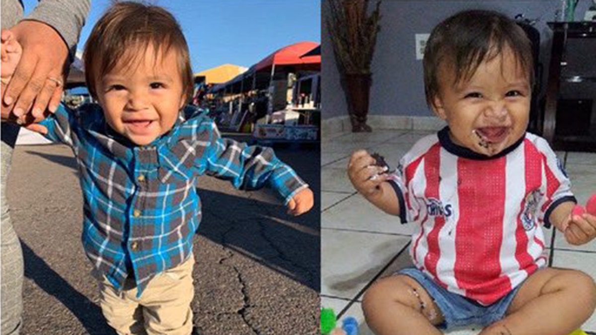 One-year-old Sebastian Duran was a happy boy, his grief-stricken father said.