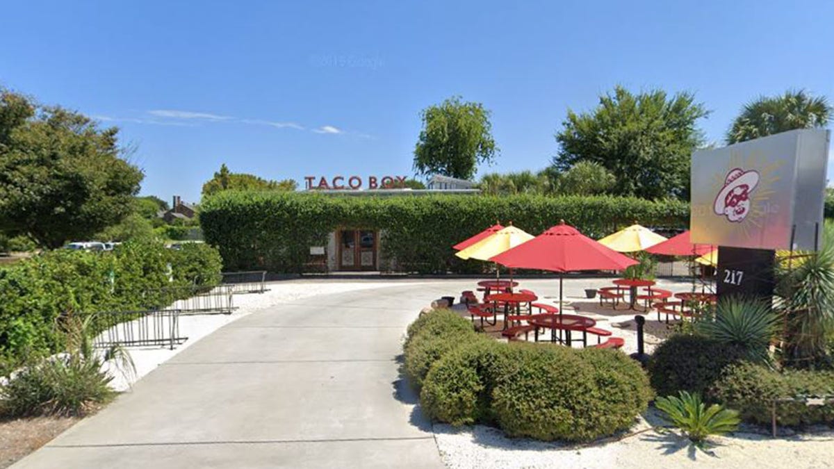 An exterior shot of the Taco Boy restaurant in Charleston, S.C.