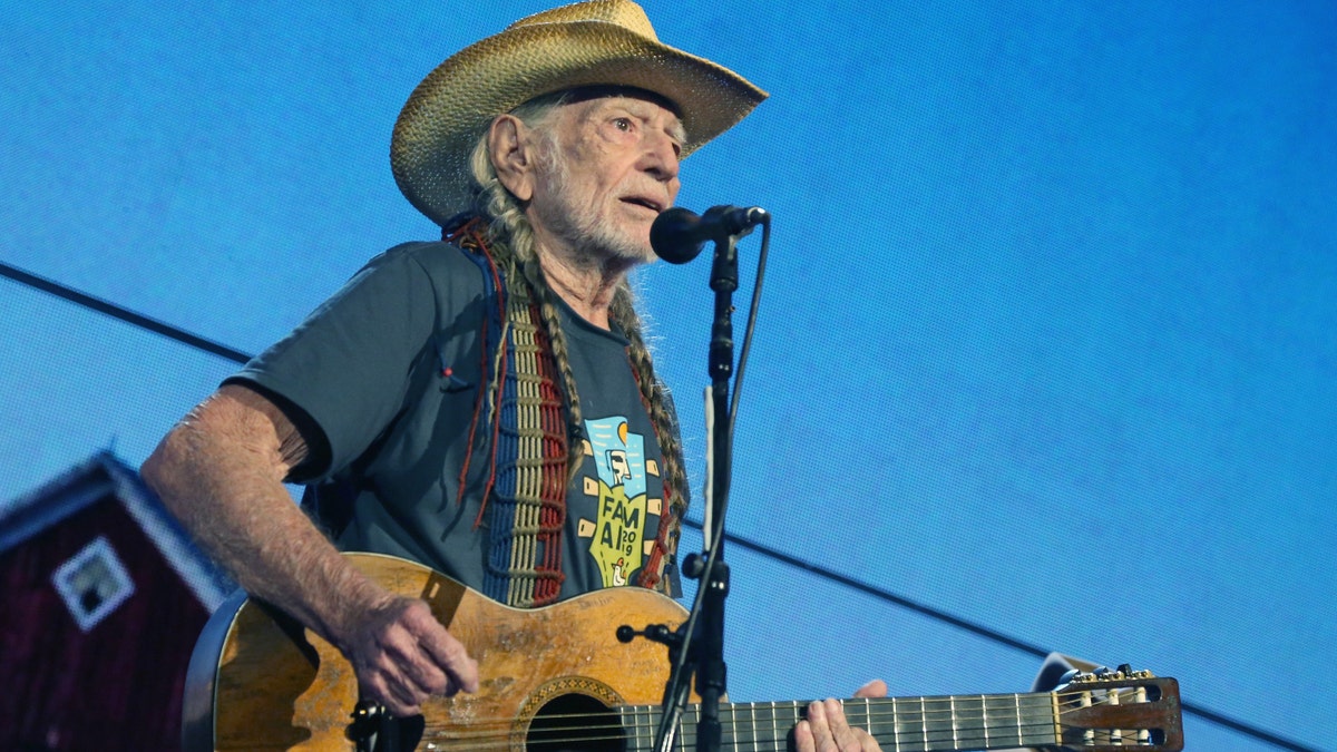 Willie Nelson has headlined a virtual fundraiser in support of Biden. (Photo by Gary Miller/Getty Images for Shock Ink)