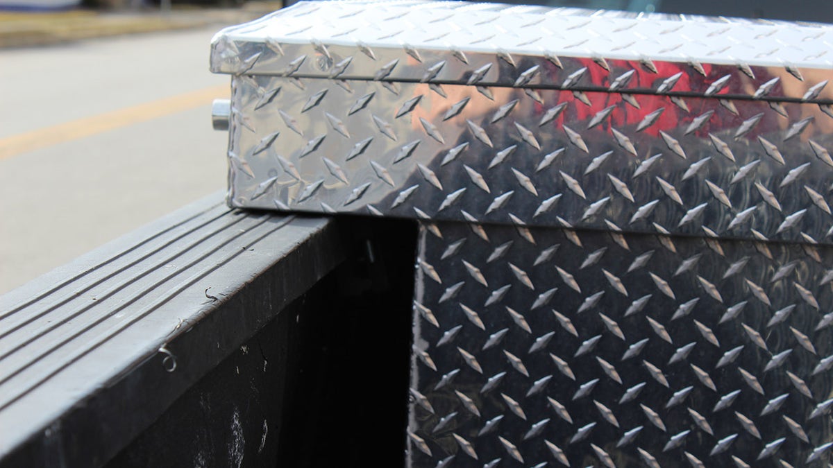 Utility boxes are a common accessory for pickups.