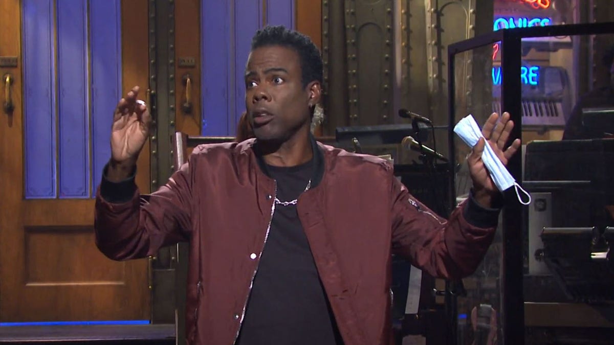 Chris Rock hosted 'Saturday Night Live' in 2020. 