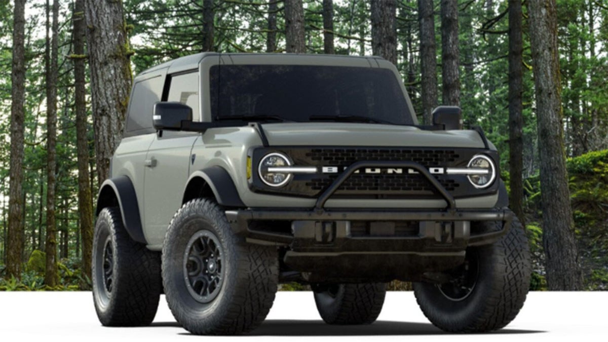 Ford will only build 7,000 Bronco First Edition models.