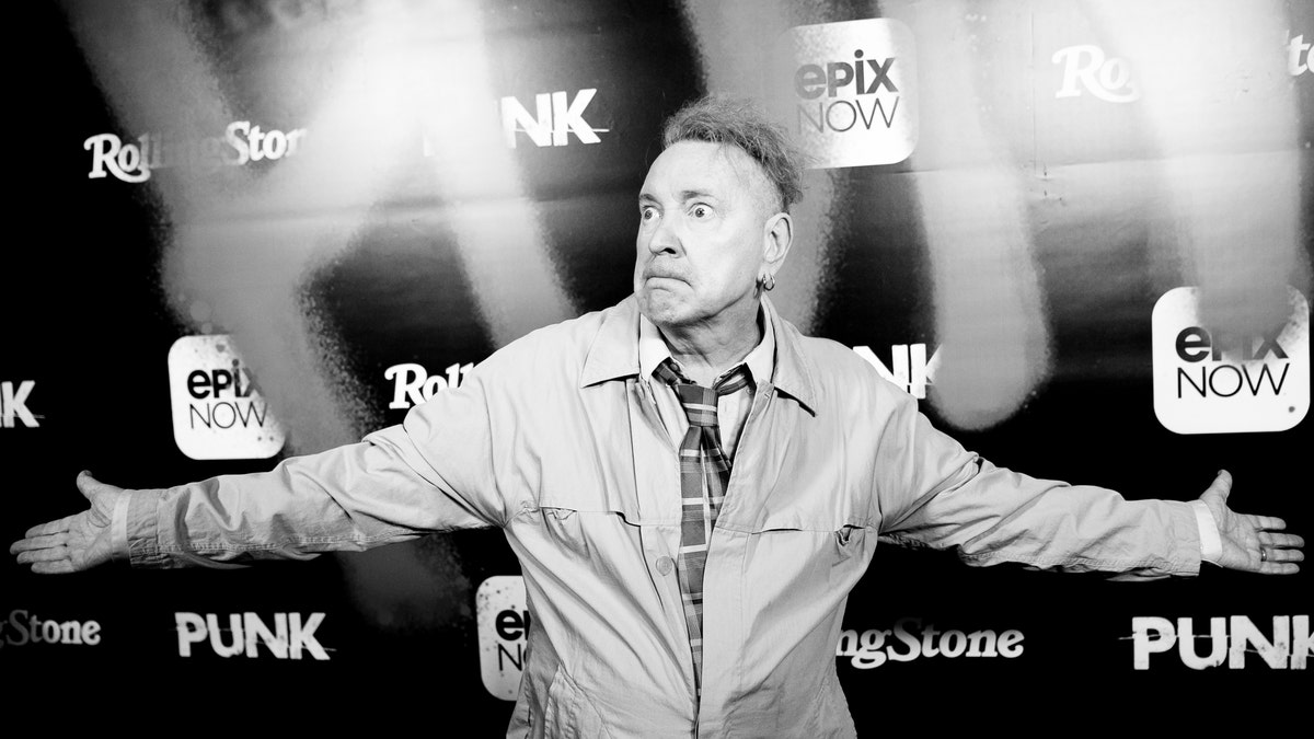 John Lydon at the premiere of Epix's "Punk" on March 04, 2019 in Los Angeles. (Emma McIntyre/Getty Images)