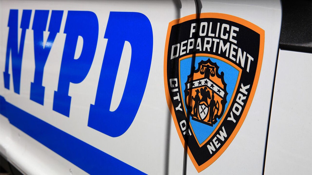 An NYPD vehicle patrols New York City.