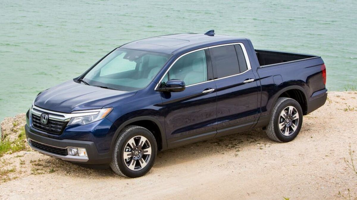 The 2020 Ridgeline features a softer, more car-like look.