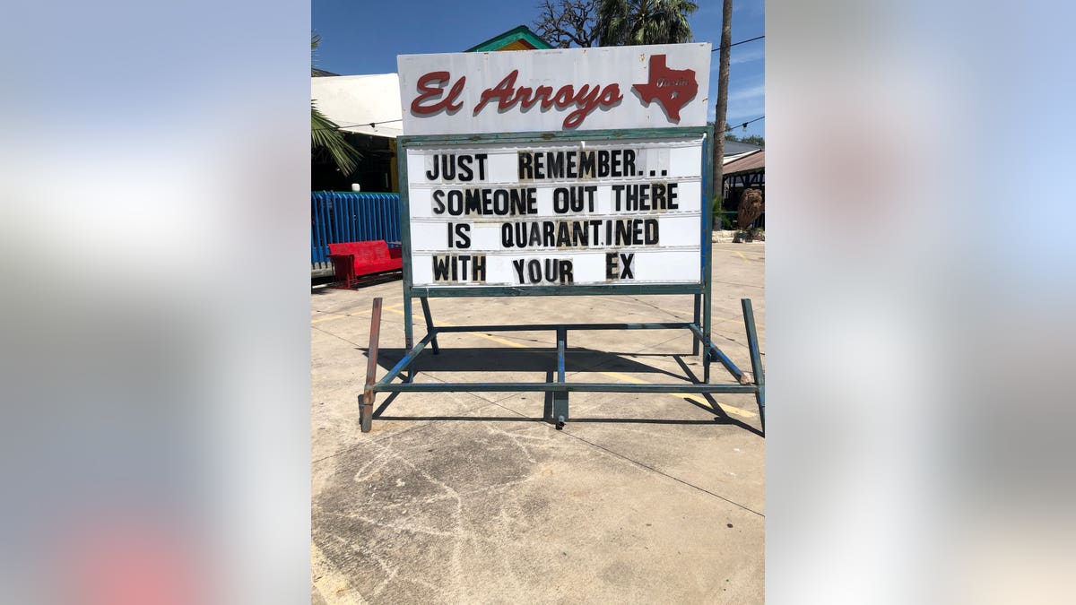 “The signs bring a lot of laughter,” Laura Schulte, El Arroyo’s social media manager, explained.