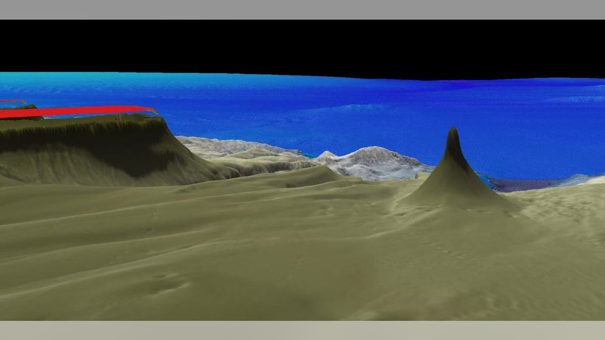 "Newly discovered 500 meter tall detached reef adds to the seven other tall detached reefs in the northern Great Barrier Reef," the Schmidt Ocean Institute explains