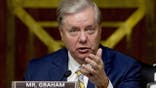 FILE - In this June 9, 2020, file photo Chairman Sen. Lindsey Graham, R-S.C., speaks during a Senate Judiciary Committee hearing on Capitol Hill in Washington. Hearings before the Republican-led Senate Judiciary Committee will begin Monday, Oct. 12, for President Donald Trump’s Supreme Court nominee Judge Amy Coney Barrett. (AP Photo/Andrew Harnik, Pool, File)