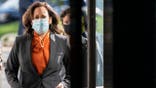Democratic vice presidential candidate Sen. Kamala Harris, D-Calif., arrives on Capitol Hill for the confirmation hearing of Supreme Court nominee Amy Coney Barrett before the Senate Judiciary Committee, Tuesday, Oct. 13, 2020, in Washington. (AP Photo/Jacquelyn Martin)