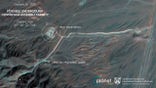 This Monday, Oct. 26, 2020, satellite image from Planet Labs Inc. that has been annotated by experts at the James Martin Center for Nonproliferation Studies at Middlebury Institute of International Studies shows construction at Iran's Natanz uranium-enrichment facility that experts believe may be a new, underground centrifuge assembly plant. Satellite photos show Iran has begun construction at its Natanz nuclear facility. That's after the head of the U.N.’s nuclear agency acknowledged Tehran is building an underground advanced centrifuge assembly plant after its last one exploded in a reported sabotage attack last summer. (Planet Labs Inc. via AP)