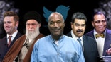 Louis Farrakhan, Richard Spencer, Ali Khamenei, Maduro, O.J. Simpson have more freedom on Twitter than the New York Post. (Photo credit: Getty Images)