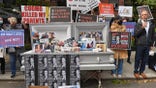 Casket outside Brooklyn nursing home filled with 6,500 covers of Cuomo’s book