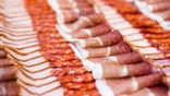 deli meats shown in a row