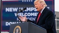 Trump insists US 'rounding the turn' on coronavirus pandemic at New Hampshire rally