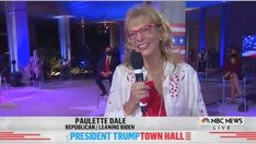 NBC town hall attendee goes viral after she compliments Trump: 'You have a great smile'