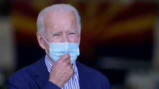 Biden tells reporters: 'You&rsquo;ll know my position on court-packing the day after the election'
