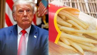 Trump suggests McDonald's french fries are responsible for his keeping his hair from falling out