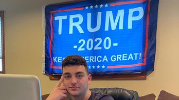 New Jersey high schooler says teacher ordered him to take down Trump banner at home before virtual class
