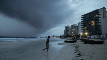 Hurricane Zeta is ashore in resort zone of Mexico's Yucatan