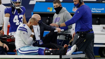 Dak Prescott carted off the field after gruesome leg injury in Cowboys, Giants game