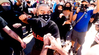 Free speech rally marred by violence as counterprotesters storm event, beat pro-Trump demonstrators