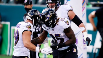 Ravens hold on for 30-28 win over depleted Eagles