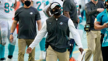 Dolphins reach bye week at .500 for 1st time under Flores