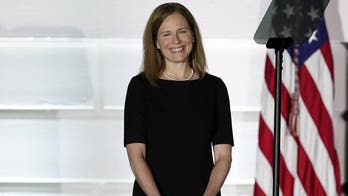 Justice Amy Coney Barrett hearing first Supreme Court oral arguments Monday