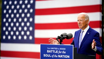 Biden calls himself Harris' running mate during campaign event in Atlanta