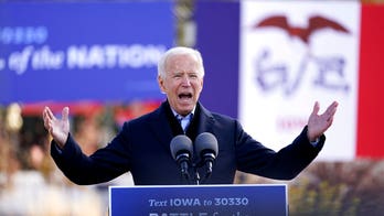 Biden makes first general election stop in Iowa, where COVID cases are rising
