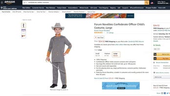 Amazon still selling kids' Confederate soldier costume that Party City pulled