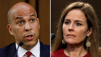 Twitter accuses Cory Booker of 'mansplaining' to Amy Coney Barrett at confirmation hearing